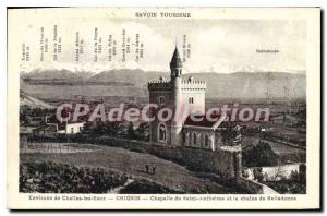 Postcard Old Chignin Chapelle De Saint Anthelme around Challes-les-Eaux