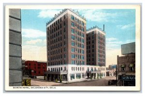 Skirvin Hotel Oklahoma City Oklahoma OK UNP WB Postcard V14