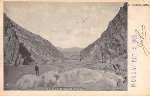 Phoenix Arizona Tonto Dam Site Scenic View Vintage Postcard AA50580