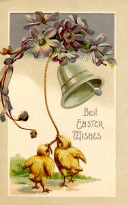 Greeting - Easter. Chick(s)