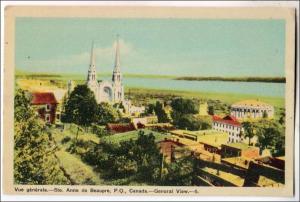 Canada - Quebec, Ste Anne de Beaupre. General View