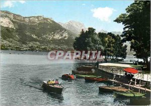 Modern Postcard 17 Annecy Lake and Swan Island