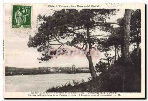 Postcard Old Emerald Coast Edges Rance Dinard the Viscount A Meil ??owers cor...