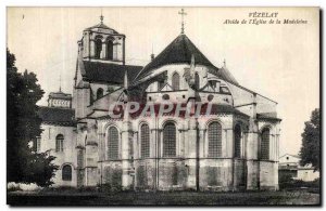 Postcard Old Vezelay Apse of the Church of the Madeleine