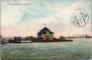 Sweden Malmö Strandpaviljongen Malmo Vintage Postcard C210