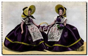Postcard Modern Violettes Toulouse Regional Costume Doll of Doll & # 39Horphi...