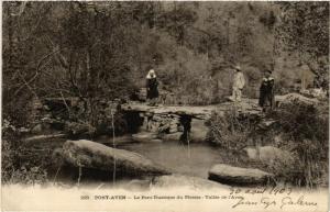 CPA PONT-AVEN - Le Pont Rustique du Plessis - Vallée de l'Aven (457791)