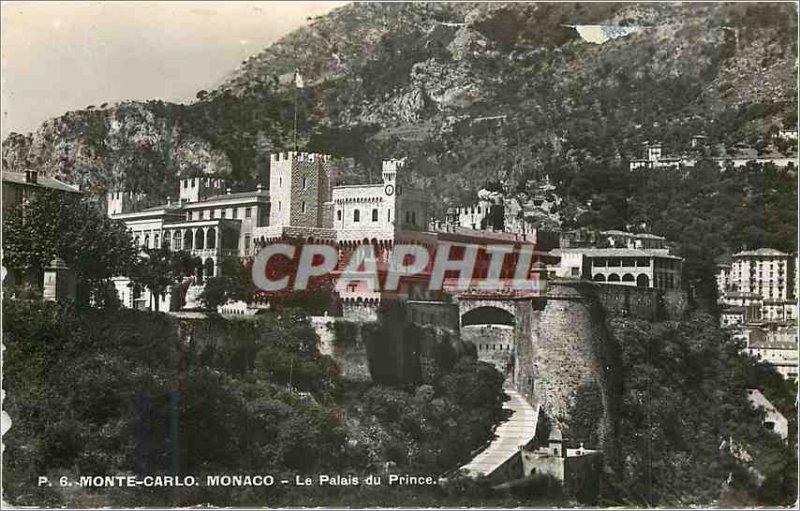 Modern Postcard Monte Carlo Monaco Prince Palace