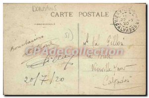 Old Postcard Dormans Entree Du Village