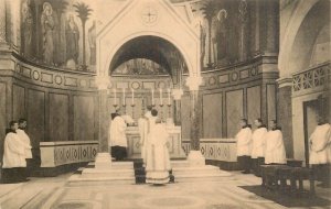 Belgium St. Andrew's Abbey Lophem Loppem Bruges PAX CHRISTI Priests Solemn Mass