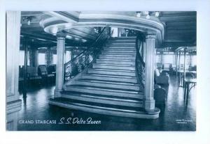 LP80 Steamer, steamboat, Boat, Postcard, S.S. Delta Queen, 