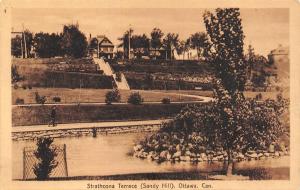 OTTAWA, Canada   STRATHCONA TERRACE~Sandy Hill   PARK~HOMES    c1910's Postcard