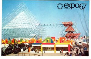 The Gyrotron, Amusement Park Ride, Expo67 Montreal, Quebec, 1967
