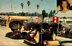 Calforina Rose Parade Odd Fellows & Rebekahs 1975 International Peace G...
