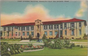 Postcard Cadet Academic Building Randolph Field San Antonio Texas TX