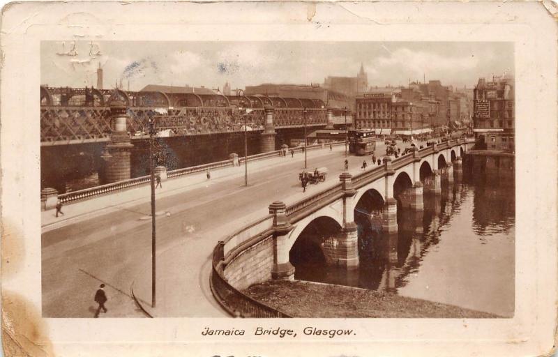 B90892 jamaica bridge glasgow double decker bus scotland