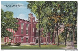 Old Main, Knox College, Galesburg, Illinois, PU-1939