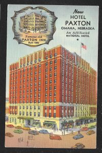 Hotel Paxton Building Omaha NE Used c1951