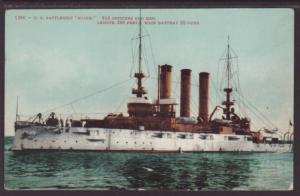 Battleship Maine Postcard 4425