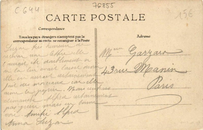 CPA BERCK-Plage - La chaussée devant les villas (976855)