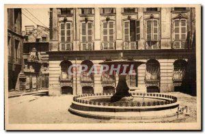 Arles - Place d & # 39Albertas Old Postcard