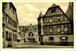 RPPC Ratskeller and Gaststatte Restaurant Bad Kissingen Germany Photo Postcard