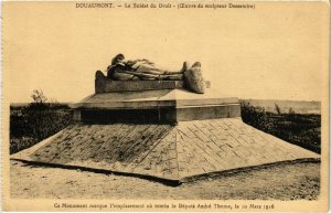 CPA Douaumont - Le Soldat du Droit (1036642)