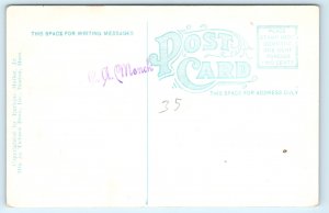 Battleship USS Delaware Navy Postcard