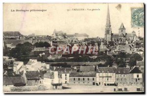 Postcard Old Treguier Vue Generale