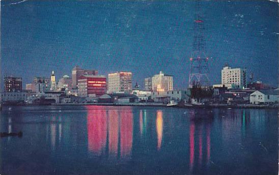 Florida Tamp A Fantasy Of Lights The Skyline Of Tampa