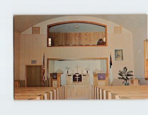 Postcard Union Congregational Church, Hackensack, Minnesota