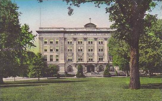 Indiana Mary-Of-The-Woods College Guerin Hall Albertype