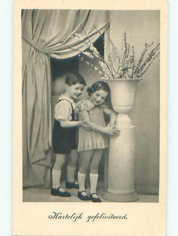 Divided-Back CHILDREN SCENE Great Postcard AA6216