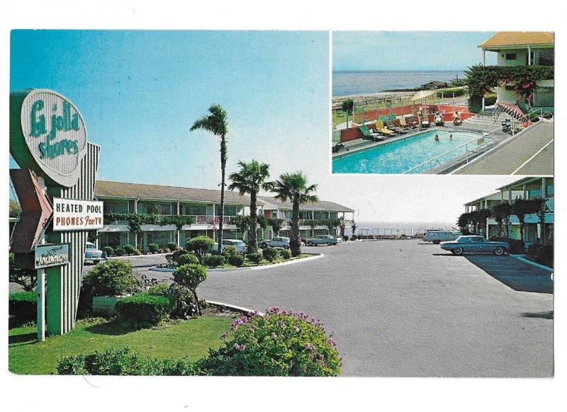 La Jolla Shores Motel Ocean Front La Jolla California 1960s