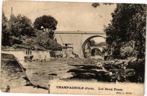 CPA CHAMPAGNOLE - Les 2 Ponts (212394)