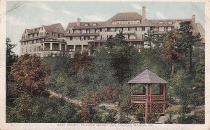 Postcard East Front Pocono Manor Inn Pocono Manor PA