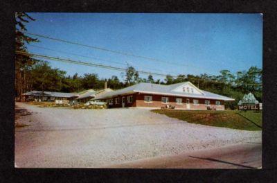 NS Bluenose Motel HALIFAX NOVA SCOTIA Postcard PC