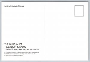 Lucille Ball   First Lady of Comedy  Postcard