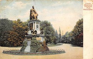 Lincoln Monument Fairmount Park - Philadelphia, Pennsylvania PA  