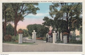 DAYTON , Ohio , 1930s ; Entrance to Military Home