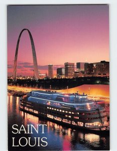 Postcard Casino Gambling comes to the St. Louis Riverfront, St. Louis, Missouri