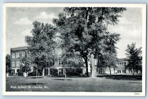 St. Charles Missouri MO Postcard High School Campus Building Exterior Scenery