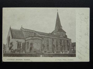 Sussex UCKFIELD Holy Cross Church c1906 Postcard by J. Frisby