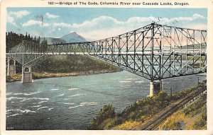 Bridge of The Gods Columbia River, Oregon OR  