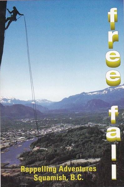 Canada View Of  Squamish Free Fall Rappelling Adventures No Experience Necess...