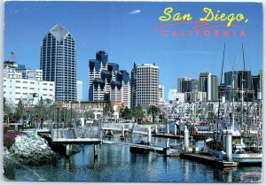 Postcard - Downtown San Diego, California