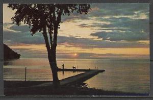 Wisconsin, Door County - Sunset - Quiet Water - Cloudy Skies - [WI-115]