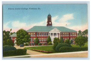 Vintage Emory Junior College Valdosta, GA. Postcard F146E