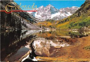 B32303 Colorado Maroon Bells usa