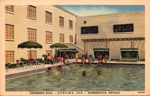 Nevada Winnemucca Sonoma Inn Swimming Pool Curteich